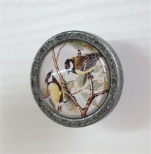 Load image into Gallery viewer, Cute Birds Knobs | Vintage &amp; Chic Handmade Drawer &amp; Dresser Knobs, Cupboard &amp; Kitchen Cabinet Pulls, Furniture Hardware

