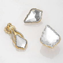Load image into Gallery viewer, Gorgeous Crystal Glass Drawer Knobs | Dresser &amp; Kitchen Pulls, Cabinet Door Handles, Hardware
