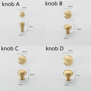1.25", 3", 3.78", 5", 6.3", 8.8", 12.6" Minimalist Chrome & Polished Gold Cabinet Pulls | Solid Brass Kitchen Knobs, Drawer & Door Handles