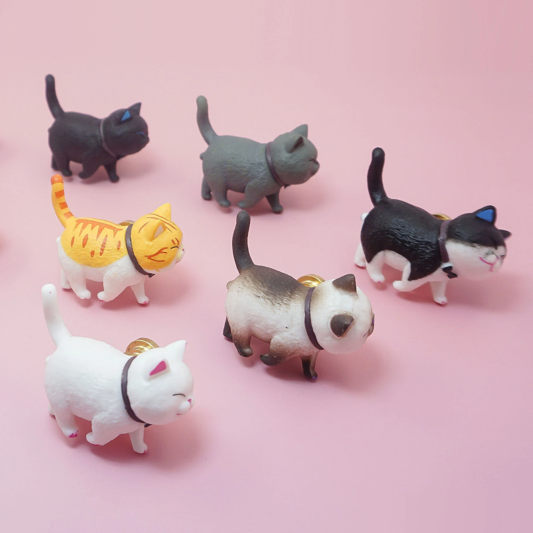Cute Cat Knobs | Colorful Kitchen & Cabinet Handles, Drawer & Wardrobe Pulls, Modern Decorative Hardware
