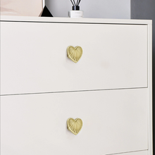 Load image into Gallery viewer, Heart-Shaped Knobs, Pulls &amp; Handles (Chrome, Gold, Bronze, Brass) | Cabinet, Drawer &amp; Kitchen Hardware
