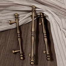 Load image into Gallery viewer, 3.78&quot;-5&quot; Aged Brass &amp; Antique Bronze Knobs, Pulls &amp; Handles | Cabinet, Kitchen, Drawer, Dresser &amp; Cupboard Hardware
