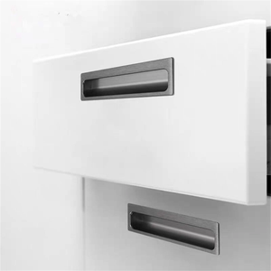 Recessed Concealed Cabinet Pulls | Embedded Invisible Drawer Handles, Extended Kitchen & Closet Door Handles
