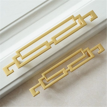 Load image into Gallery viewer, 2.5&quot;, 3.78&quot;, 5&quot; (64, 96, 128mm) Gold Drawer Pulls &amp; Knobs | Chinese Style Cabinet Door, Dresser &amp; Cupboard Handles, Kitchen Hardware
