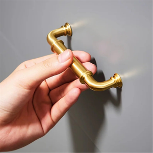 3.78"-5" Unique Solid Brass Gold Knobs, Pulls & Handles | Cabinet, Kitchen, Drawer & Door Hardware