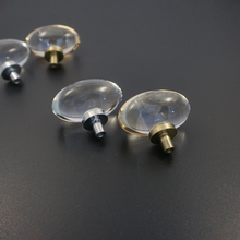 Load image into Gallery viewer, Clear Glass &amp; Crystal Knobs | Dresser Pulls, Cupboard &amp; Drawer Knobs, Kitchen &amp; Cabinet Door Handles, Pulls
