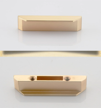 Load image into Gallery viewer, 1 1/4&quot;, 2 1/2&quot; (32, 64mm) Brushed Brass Cabinet Pulls | Dresser &amp; Drawer Handles, Kitchen Pulls, Cabinet Door Hardware
