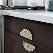Load image into Gallery viewer, Semicircle Silver Chrome &amp; Gold Pulls, Handles &amp; Knobs | Cabinet, Drawer, Door &amp; Kitchen Hardware
