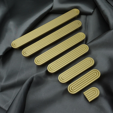 Load image into Gallery viewer, Art Deco Solid Brass Knobs, Pulls &amp; Handles (Matte Gold, Antique Bronze) | Cabinet, Drawer &amp; Kitchen Gold Hardware
