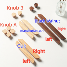 Load image into Gallery viewer, Natural Wood Knobs, Pulls &amp; Handles | Cabinet, Drawer, Dresser, Kitchen, Wardrobe &amp; Cupboard Hardware
