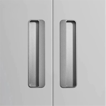 Load image into Gallery viewer, Invisible Concealed Embedded Pull Handles | Coffee Gray, Black Modern Drawer &amp; Closet Door Handles, Wardrobe &amp; Cabinet Pulls
