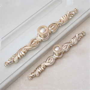 3"-5" Antique Silver Knobs, Pulls & Handles with Backplate | Cabinet, Dresser, Drawer & Kitchen Cupboard Hardware