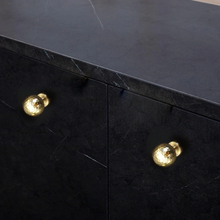 Load image into Gallery viewer, 2.5&quot;, 3.78&quot;, 5&quot;, 6.3&quot;, 7.55&quot; Hexagon Gold Brass Hammered Kitchen &amp; Drawer Pulls | Luxurious Cabinet Door Handles, Dresser &amp; Wardrobe Knobs
