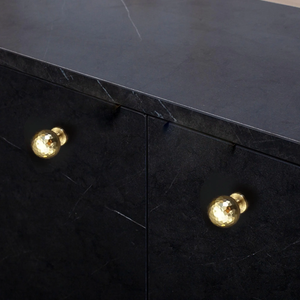 2.5", 3.78", 5", 6.3", 7.55" Hexagon Gold Brass Hammered Kitchen & Drawer Pulls | Luxurious Cabinet Door Handles, Dresser & Wardrobe Knobs