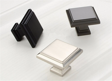 Load image into Gallery viewer, 3.75&quot;, 5&quot;, 6.3&quot; (96, 128, 160mm) Black, Brushed Nickel &amp; Gun Metal Dresser Pulls | Kitchen Cabinet Door, Wardrobe &amp; Cupboard Handles, Knobs
