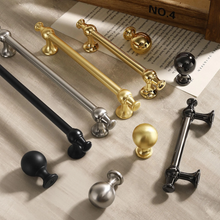 Load image into Gallery viewer, Shiny Gold, Black, Chrome &amp; Nickel Knobs, Pulls &amp; Handles | Cabinet, Kitchen, Drawer &amp; Wardrobe Hardware
