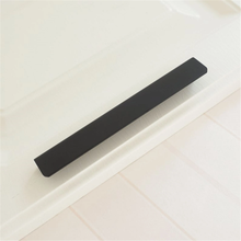 Load image into Gallery viewer, 2.5&quot;, 3.78&quot;, 5&quot;, 6.3&quot;, 7.55&quot;, 8.8&quot;, 10&quot;, 11.3&quot; Black Brass Kitchen Handles | Drawer Pulls, Cabinet &amp; Wardrobe Knobs, Hardware
