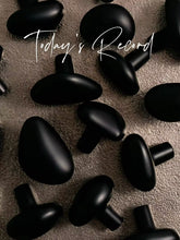 Load image into Gallery viewer, Minimalist Black Brass Irregular Pebble Cabinet Knobs, Modern Small Drawer &amp; Wardrobe Handles
