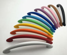 Load image into Gallery viewer, Kids Colorful Drawer Knobs &amp; Cabinet Pulls - Blue Orange Yellow Red Black for Kitchen Dresser

