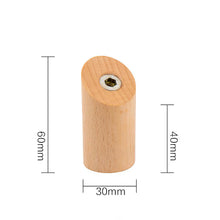 Load image into Gallery viewer, Simple Modern Solid Wood Wall Hooks - Decorative Coat Hanger Rack for Home
