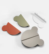 Load image into Gallery viewer, White Cute Cartoon Cabinet Pulls | Modern Simple Drawer Handles for Wardrobe &amp; Bedside Cabinet
