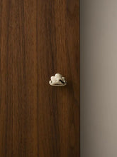 Load image into Gallery viewer, Mid-Century Irregular Brass Drawer Pulls, Titanium Silver Star &amp; Cloud Small Cabinet Knobs for Kids Room
