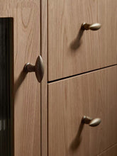 Load image into Gallery viewer, French High‑End Single‑Hole Brass Drawer Pulls, Modern Minimalist Light Luxury Handles for Kitchen Cabinet and Wardrobe Doors
