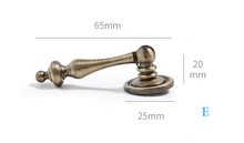 Load image into Gallery viewer, Mid‑Century Brass Drawer Pulls, French Retro High‑End Pendant Ball Handles for Kitchen Cabinet &amp; Wardrobe
