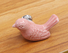 Load image into Gallery viewer, Colorful Cartoon Bird Ceramic Drawer Knobs | Modern Cabinet Knobs for Kids Room
