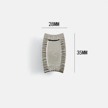 Load image into Gallery viewer, Plated Silver Cabinet Knob, Electroplated Rust‑Resistant Metal Hammered Texture Drawer Pull, Handmade Creative Furniture Handle
