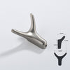 Modern Animal-Shaped Wall Hook | Brushed Brass Zinc Alloy - Stylish Coat Hanger