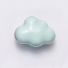 Load image into Gallery viewer, Colorful Ceramic cloud  Knob Dresser Knob Ceramic Knob Children Room Drawer Knob Wardrobe Knob

