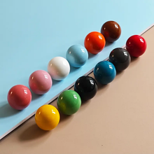 Load image into Gallery viewer, Colorful Candy Ball Ceramic Cabinet Knobs | Nursery &amp; Kitchen Drawer Pulls
