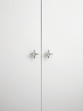 Load image into Gallery viewer, Retro French Cabinet Handle |  Polished Chrome Personalized Furniture Pull
