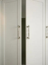 Load image into Gallery viewer, Vintage French Brass Cabinet Pulls, Titanium Silver Premium Long Handles for Cupboards, Drawers &amp; Wardrobes
