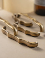 Load image into Gallery viewer, Ripples Brass &amp; Bronze Handle - Cabinet Pull, Drawer Handle for Book Cabinet &amp; Closet Door
