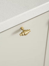 Load image into Gallery viewer, Minimalist Niche Brass Small Pulls, Light Luxury Hardware for Cabinets, Wardrobes &amp; Drawers
