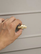 Load image into Gallery viewer, Cute Star Cloud Brass Single Hole Knobs, Original Small Handles for Children’s Drawers and Wardrobes
