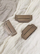 Load image into Gallery viewer, Brass Hidden Recessed Ring Pulls, Invisible Concealed Handles for Wardrobes, Drawers &amp; Nightstands
