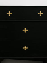 Load image into Gallery viewer, Original Vintage Brass Single Hole Flat Handles, Creative Furniture Drawer &amp; Cabinet Pulls
