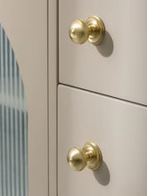 Load image into Gallery viewer, French Vintage Brass Small Pull Handles for Wardrobes, Shoe Cabinets &amp; Drawers
