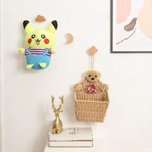 Load image into Gallery viewer, Minimalist Wooden Star Moon Cloud Flower Hooks | Punch-Free Self-Adhesive Indoor Wall Mount Clothes Hooks
