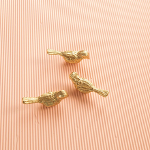 Load image into Gallery viewer, Solid Brass Bird Cabinet Knobs &amp; Pulls | Decorative Hardware for Kitchen &amp; Dresser
