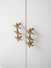 Load image into Gallery viewer, Retro French Cabinet Handle | Antique Bronze Personalized Furniture Pull
