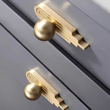 Load image into Gallery viewer, Minimalist Luxury Round Ball Cabinet Knobs, Creative Sphere Handles for Wardrobes, Drawers, Nightstands &amp; Coffee Tables
