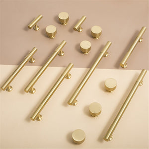 Solid Brass Drawer Knobs & Handles | Gold Cabinet & Dresser Pulls, Kitchen & Cupboard Handles, Wardrobe Knobs