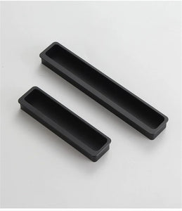Invisible Recessed Kitchen Pulls | Concealed Embedded Drawer Handles, Extended Closet Door & Cabinet Pulls