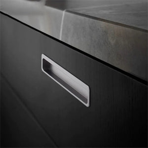 Invisible Recessed Kitchen Pulls | Concealed Embedded Drawer Handles, Extended Closet Door & Cabinet Pulls