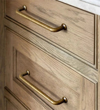 Load image into Gallery viewer, 3&quot;, 5&quot;, 7.56&quot;, 12.6&quot; Antique Bronze Cabinet Pulls | Vintage Drawer &amp; Kitchen Door Handles, Dresser Pulls, Retro Hardware
