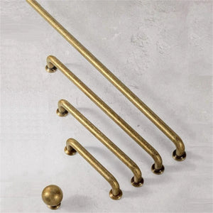 3", 5", 7.56", 12.6" Antique Bronze Cabinet Pulls | Vintage Drawer & Kitchen Door Handles, Dresser Pulls, Retro Hardware